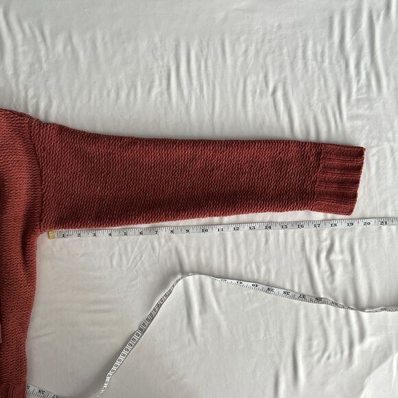 American‎ Eagle Chenille Cabled Sweater Womens XS Chunky Soft Academia Preppy - Picture 8 of 9